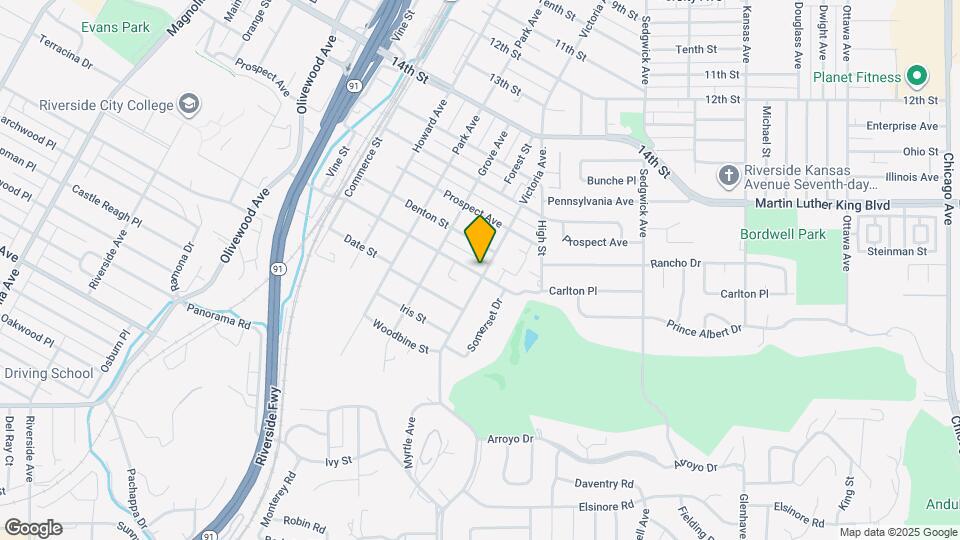 2707 Cridge St Map and Location Details