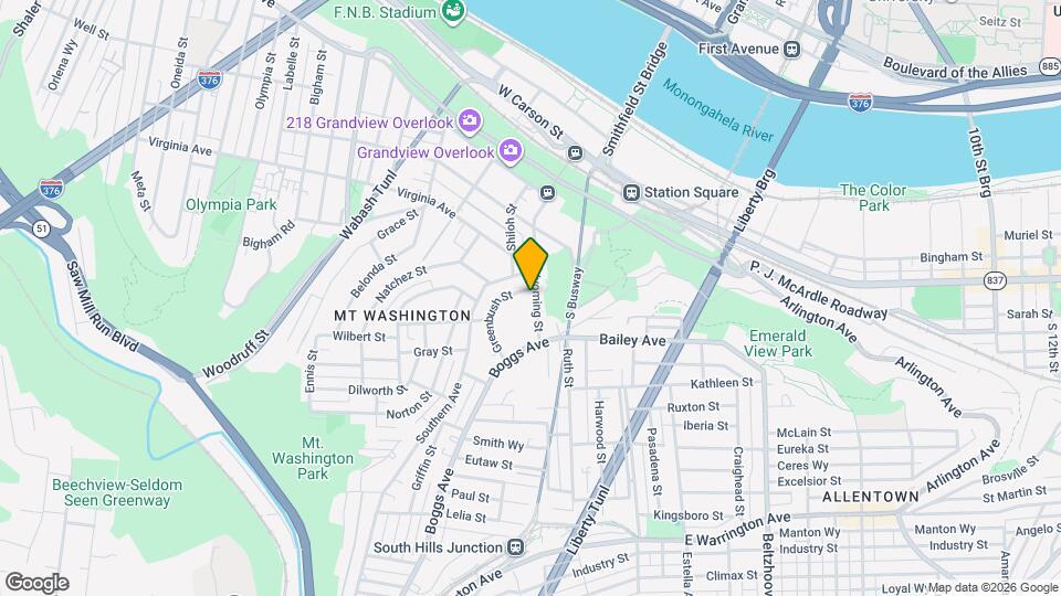 322 Wyoming St Map and Location Details