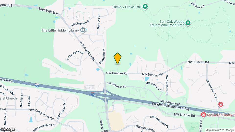 3401 NW Duncan Rd Map and Location Details
