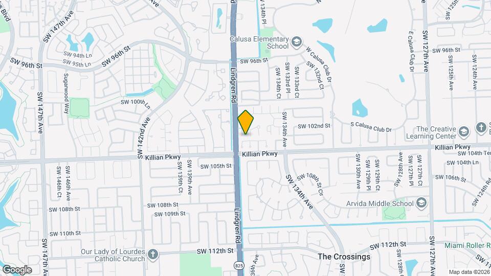 13611 SW 103rd St Map and Location Details