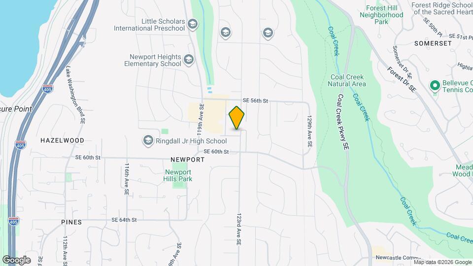 12252 SE 59th St Mapa y Detalles de la Ubicación