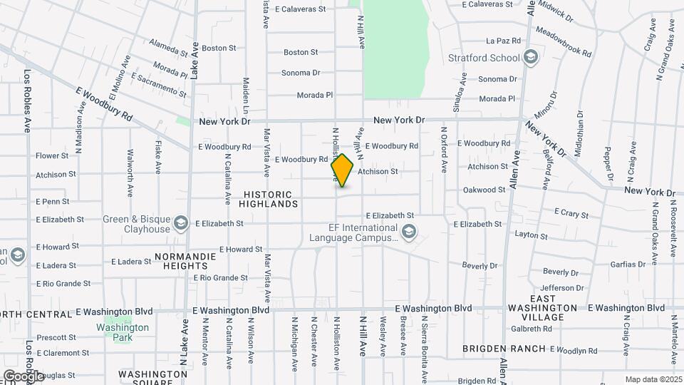 1345 E Topeka St Mapa y Detalles de la Ubicación