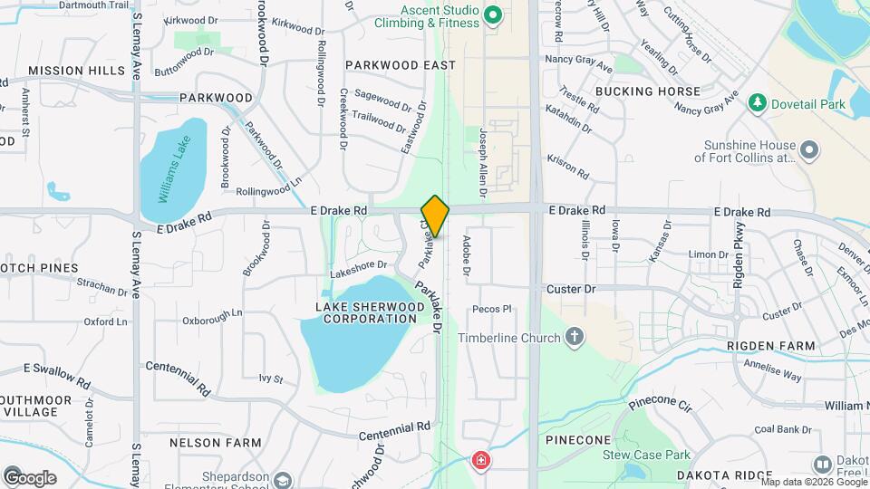 2626 Parklake Ct Map and Location Details