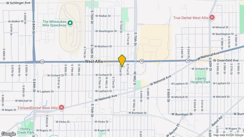 1438-1440 S 72nd St Map and Location Details