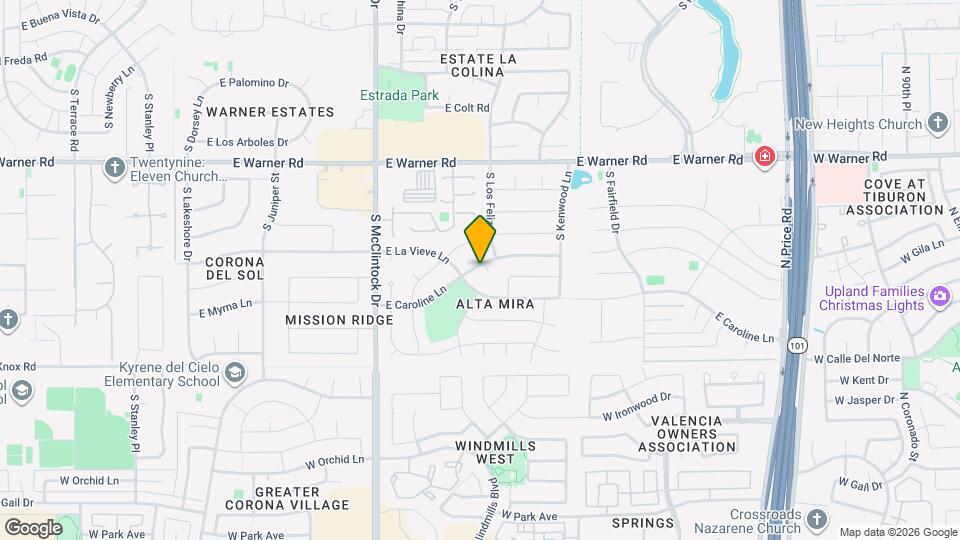 1859 E La Vieve Ln Map and Location Details