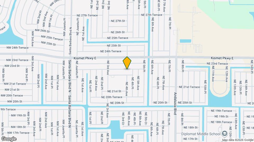 346 NE 23rd St Map and Location Details