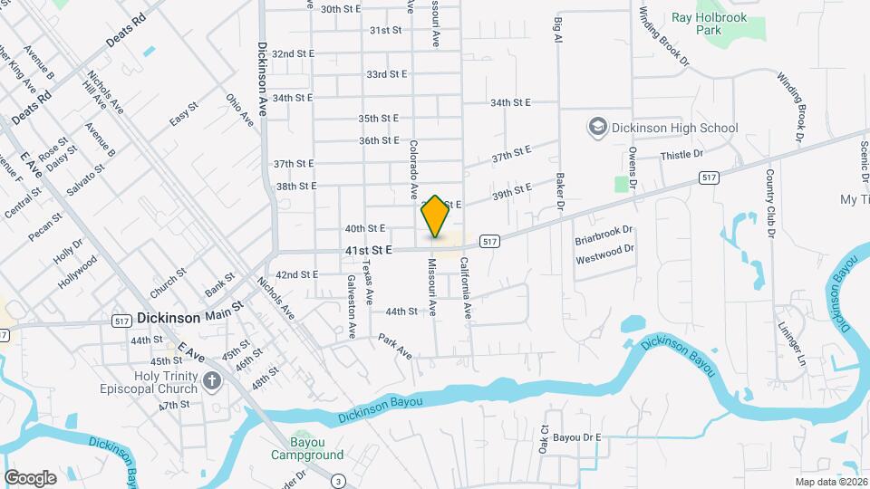 4805 41st St E Map and Location Details