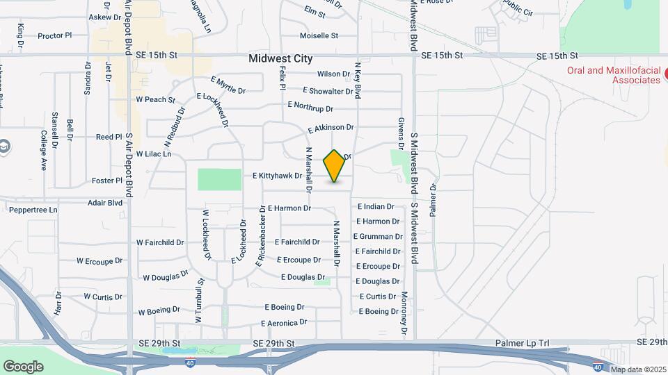 317 E Jacobs Dr Map and Location Details