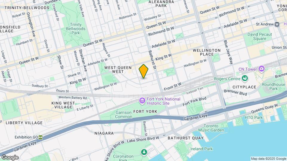 90 Niagara St Map and Location Details