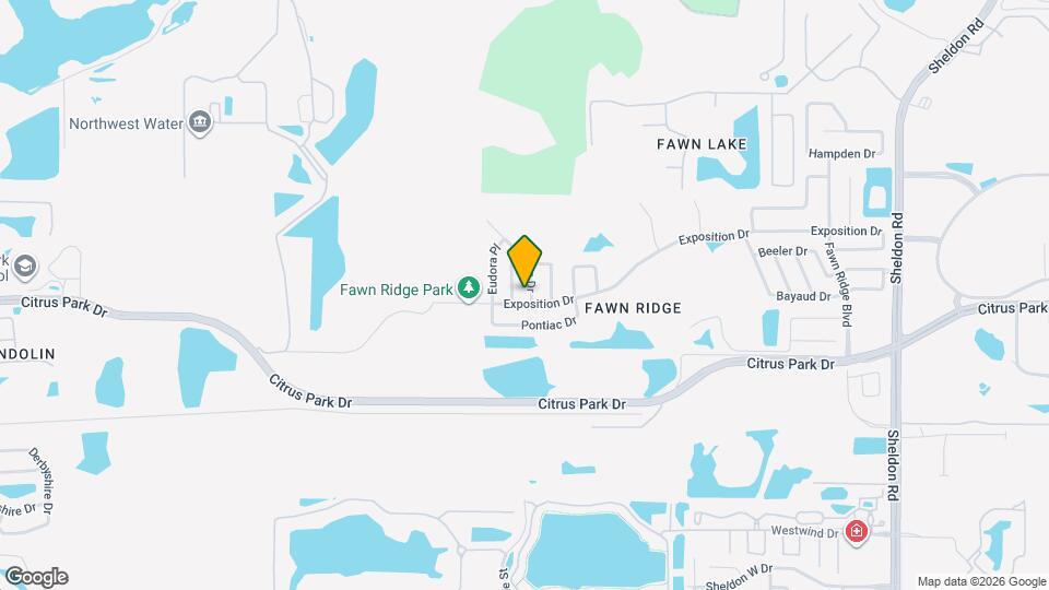 13404 Ironton Dr Map and Location Details