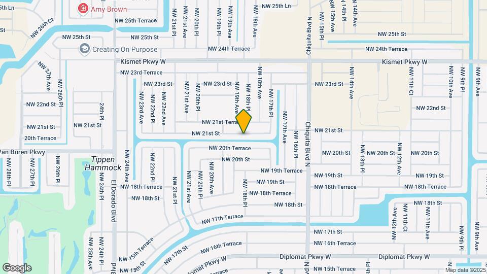 1820 NW 21st St Map and Location Details