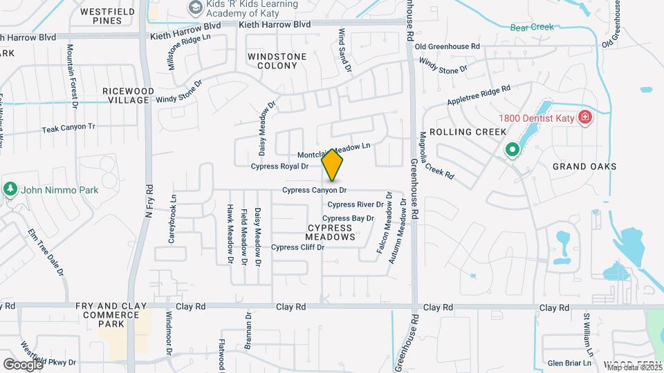 19342 Cypress Canyon Dr Map and Location Details