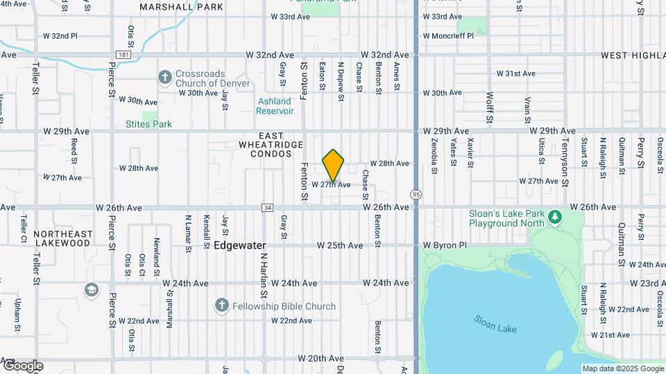 5620-5680 W 27th Ave Map and Location Details