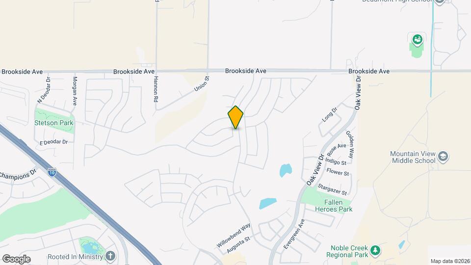 1694 Sarazen St Map and Location Details