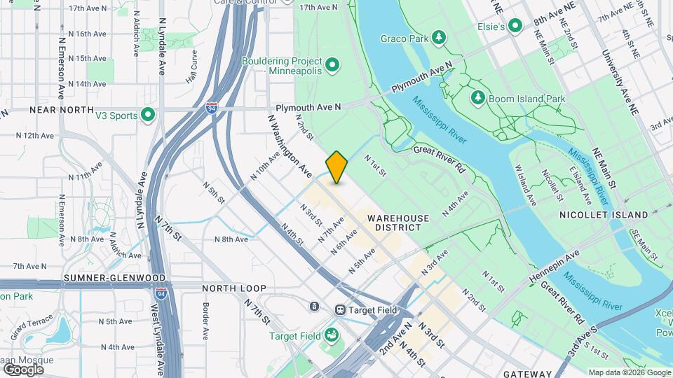 718 Washington Ave N, Unit #503 Mapa y Detalles de la Ubicación