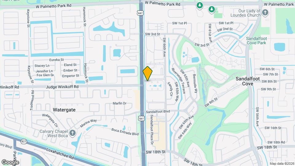 9903 Three Lakes Cir Map and Location Details