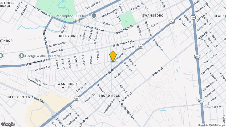 3060 Lawson St Map and Location Details