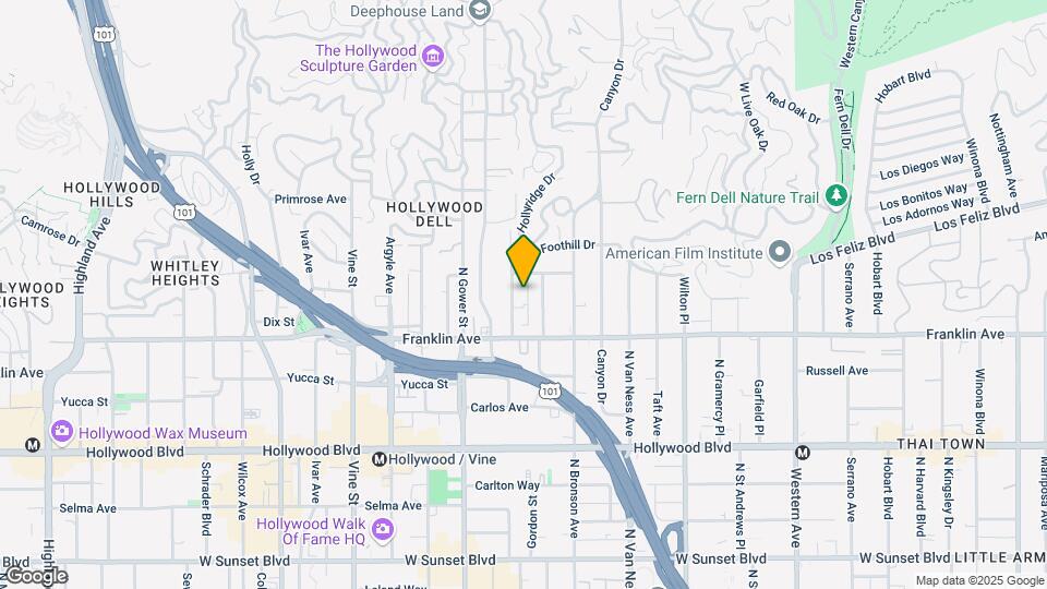1948 Cheremoya Ave Map and Location Details