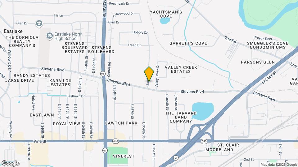 1083 Eastlake Dr Map and Location Details