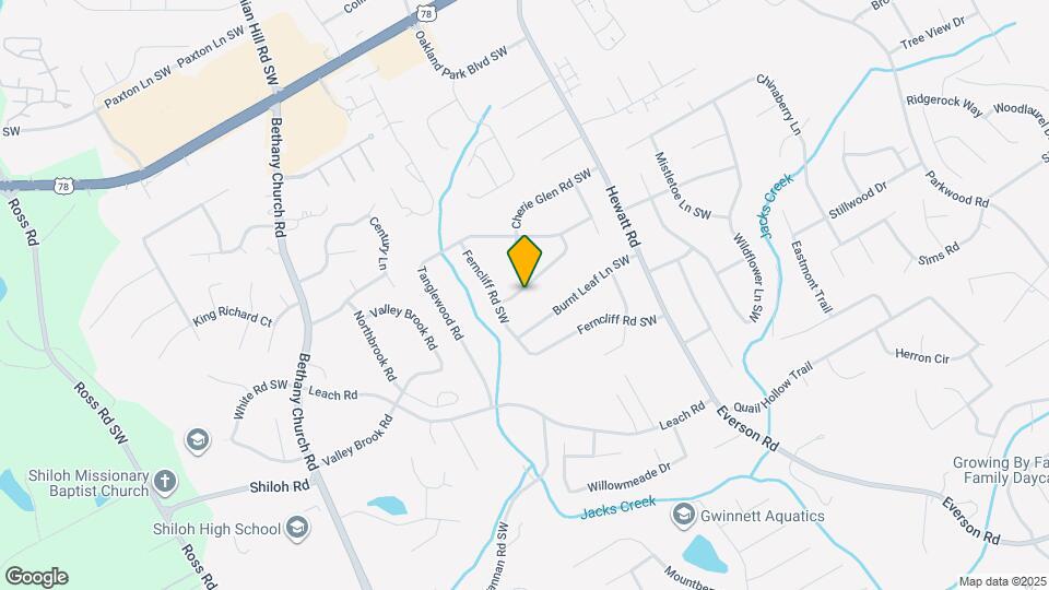 3888 Tree Bark Ln SW Mapa y Detalles de la Ubicación