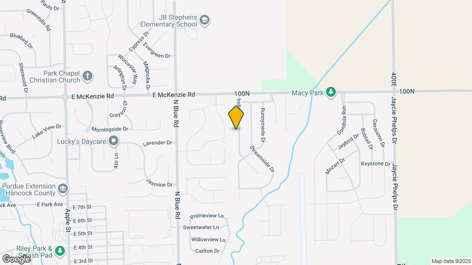 890 Indigo Dr Mapa y Detalles de la Ubicación