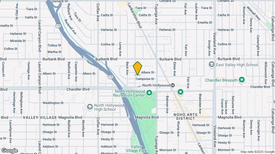 11485 Cumpston St Map and Location Details