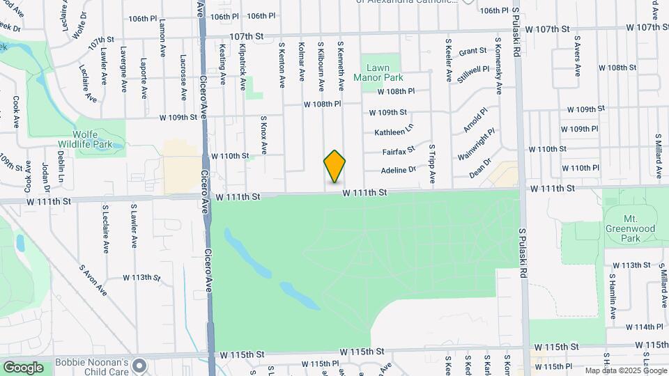4430 W 111th St Map and Location Details