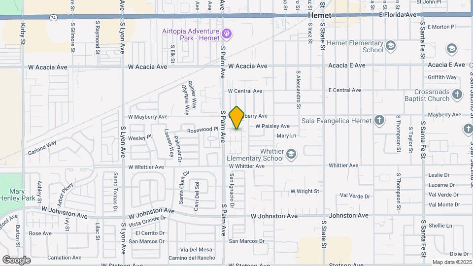 793 Oleander St Map and Location Details