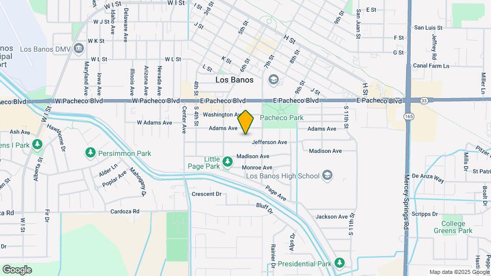 640 Jefferson Ave Map and Location Details