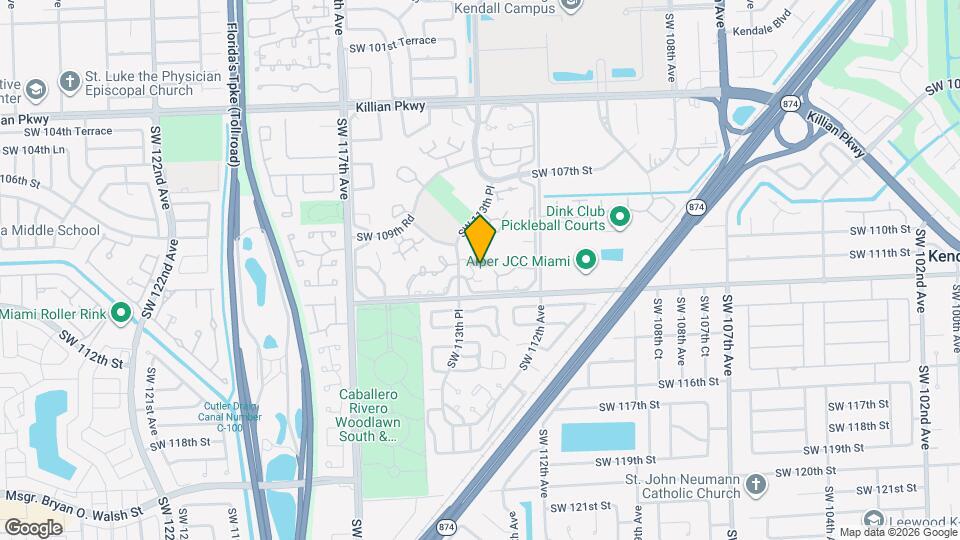 11053 SW 113th Pl Mapa y Detalles de la Ubicación