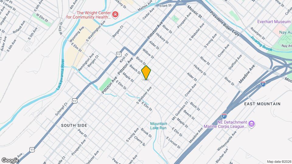 636 Beech St Map and Location Details