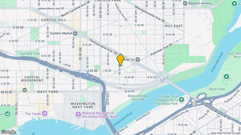 764 13th St SE Map and Location Details