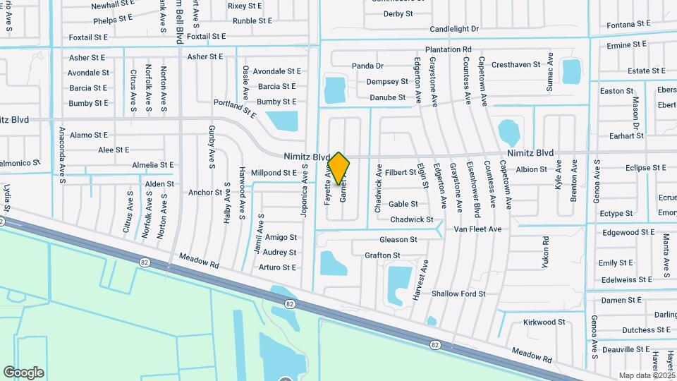 1014 Garnet Ave Map and Location Details