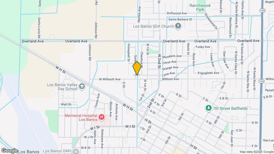 206 Sunburst St Map and Location Details