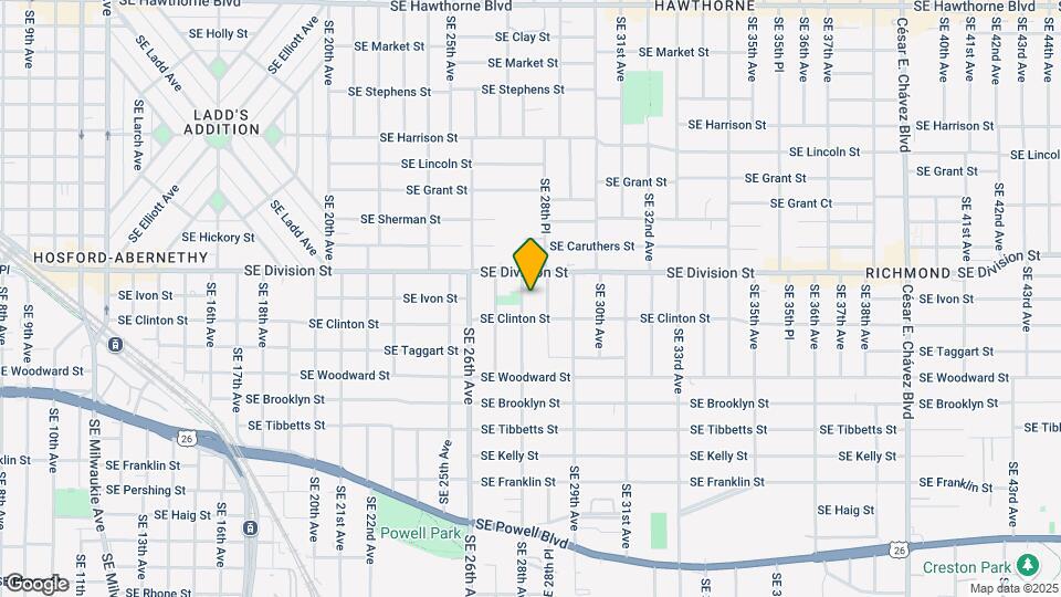 2546-2548-2548 SE 28th Ave Map and Location Details