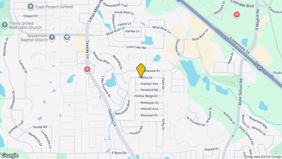 2612 Pinto Dr Map and Location Details