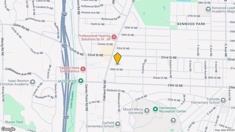 1428 30th St NE Map and Location Details
