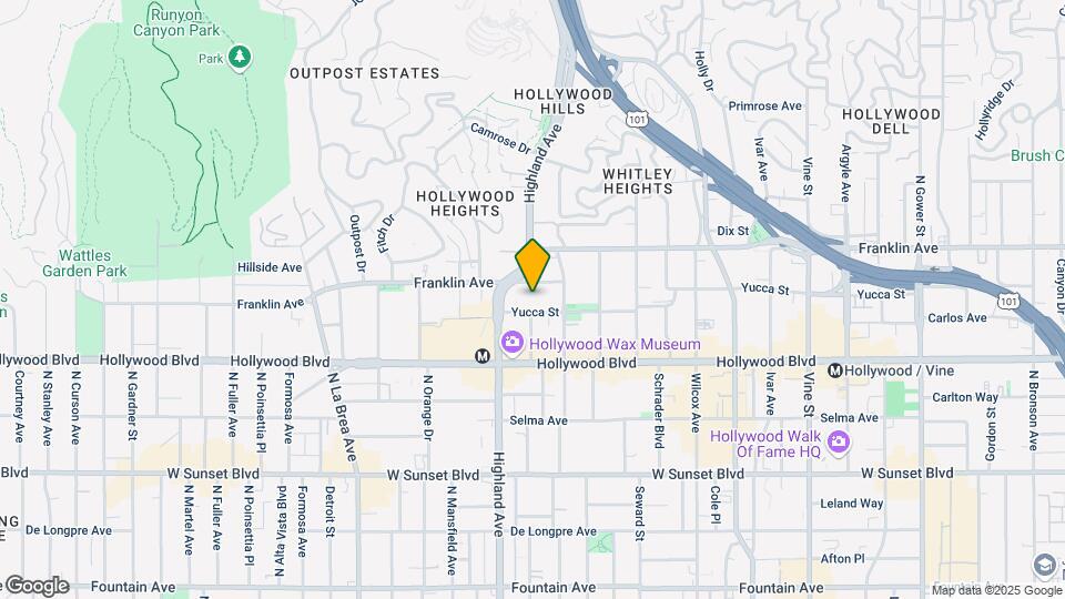 6735 Yucca St Mapa y Detalles de la Ubicación