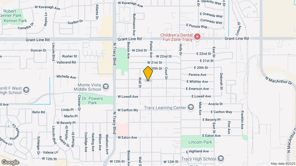 1809 N Parker Ave Mapa y Detalles de la Ubicación