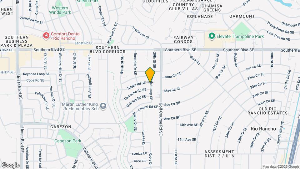 2838 Bayas Rd SE Map and Location Details