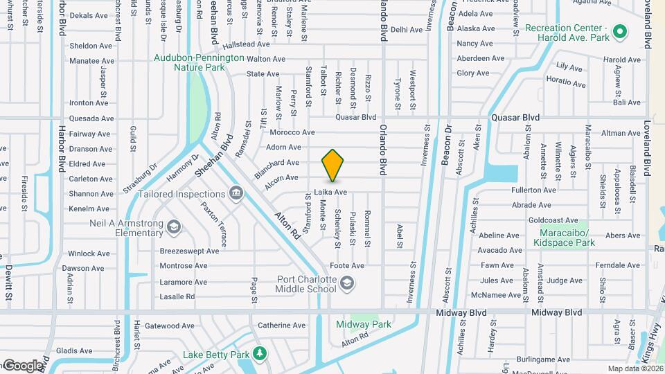22432 Laika Ave Map and Location Details