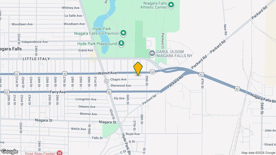 3640 Chapin Ave Mapa y Detalles de la Ubicación