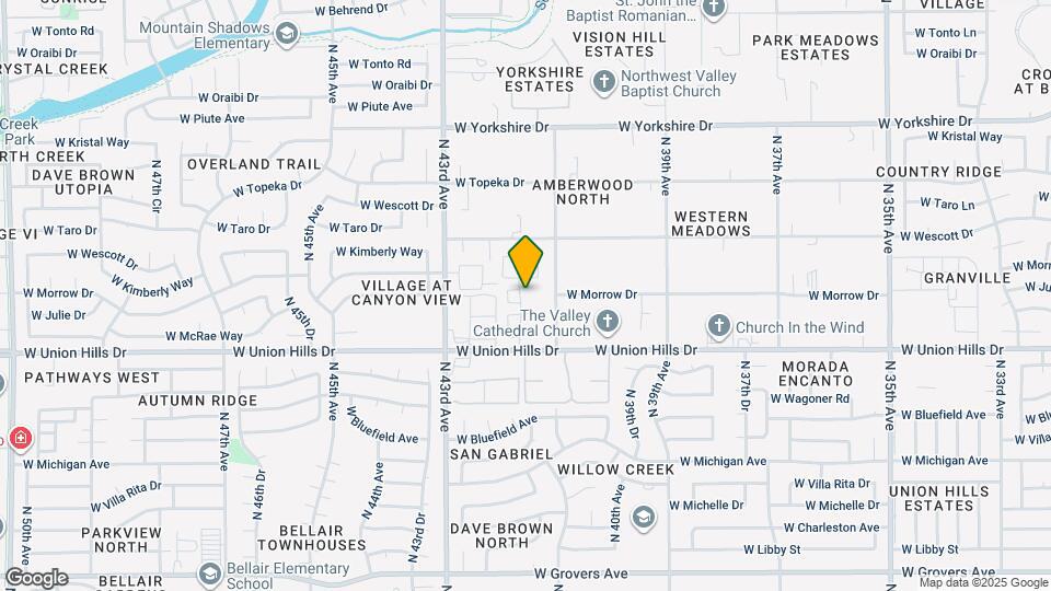 18649 N 42nd Ave Map and Location Details