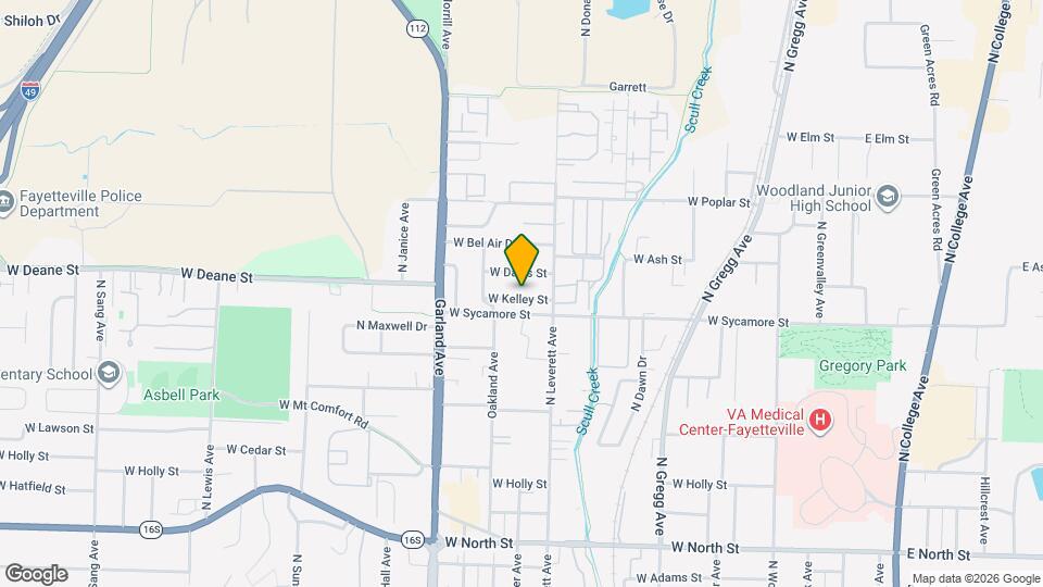 850 W Kelley St Mapa y Detalles de la Ubicación