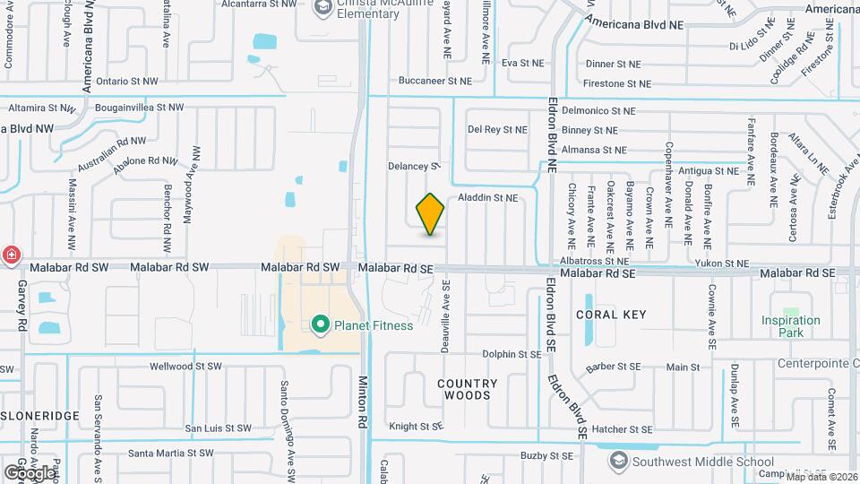 181 Del Monte St NE Map and Location Details