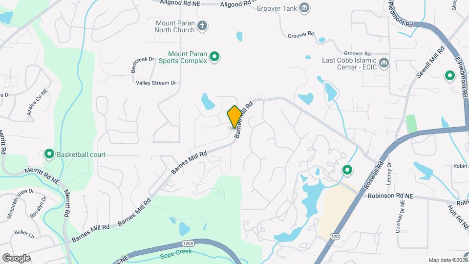 1730 Paddlewheel Dr NE Map and Location Details