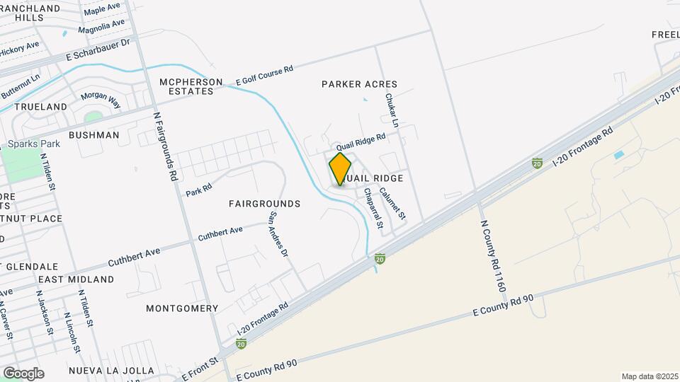 2504 Beachwood St Map and Location Details