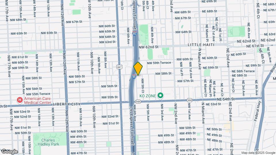 5731 NW 6th Ave Mapa y Detalles de la Ubicación