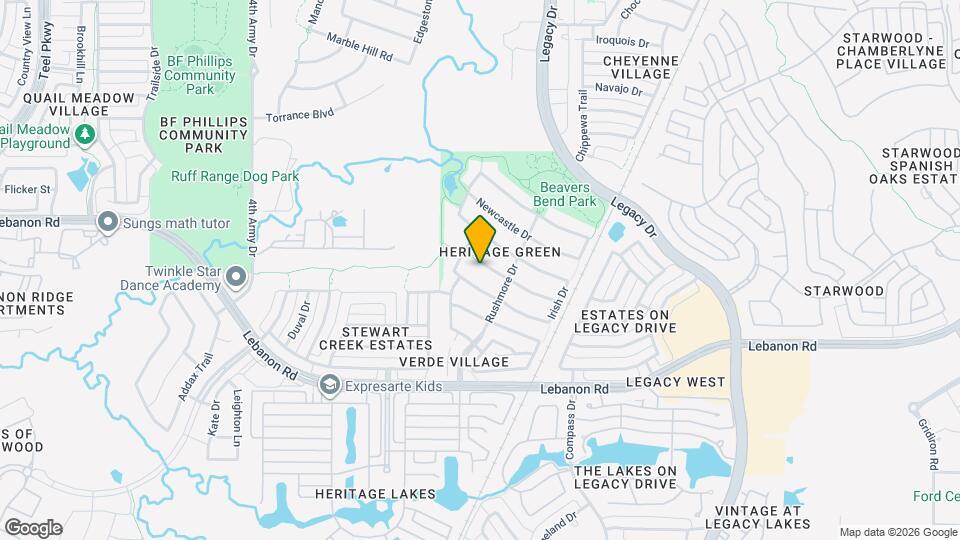 4419 Donegal Dr Map and Location Details