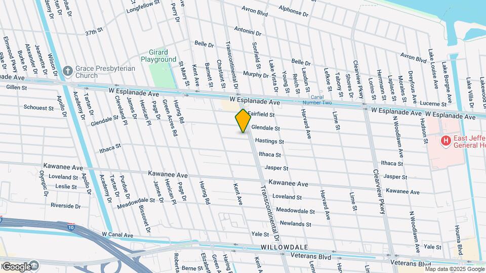 5009 Hastings St Map and Location Details
